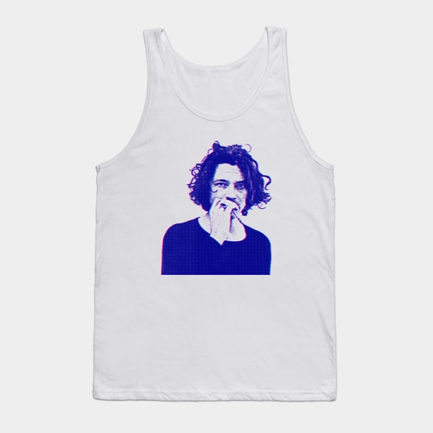 Michael Hutchence // 80s Inspired Fanart Design Tank Top by DankFutura